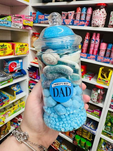Worlds Best Dad Sweet Jars