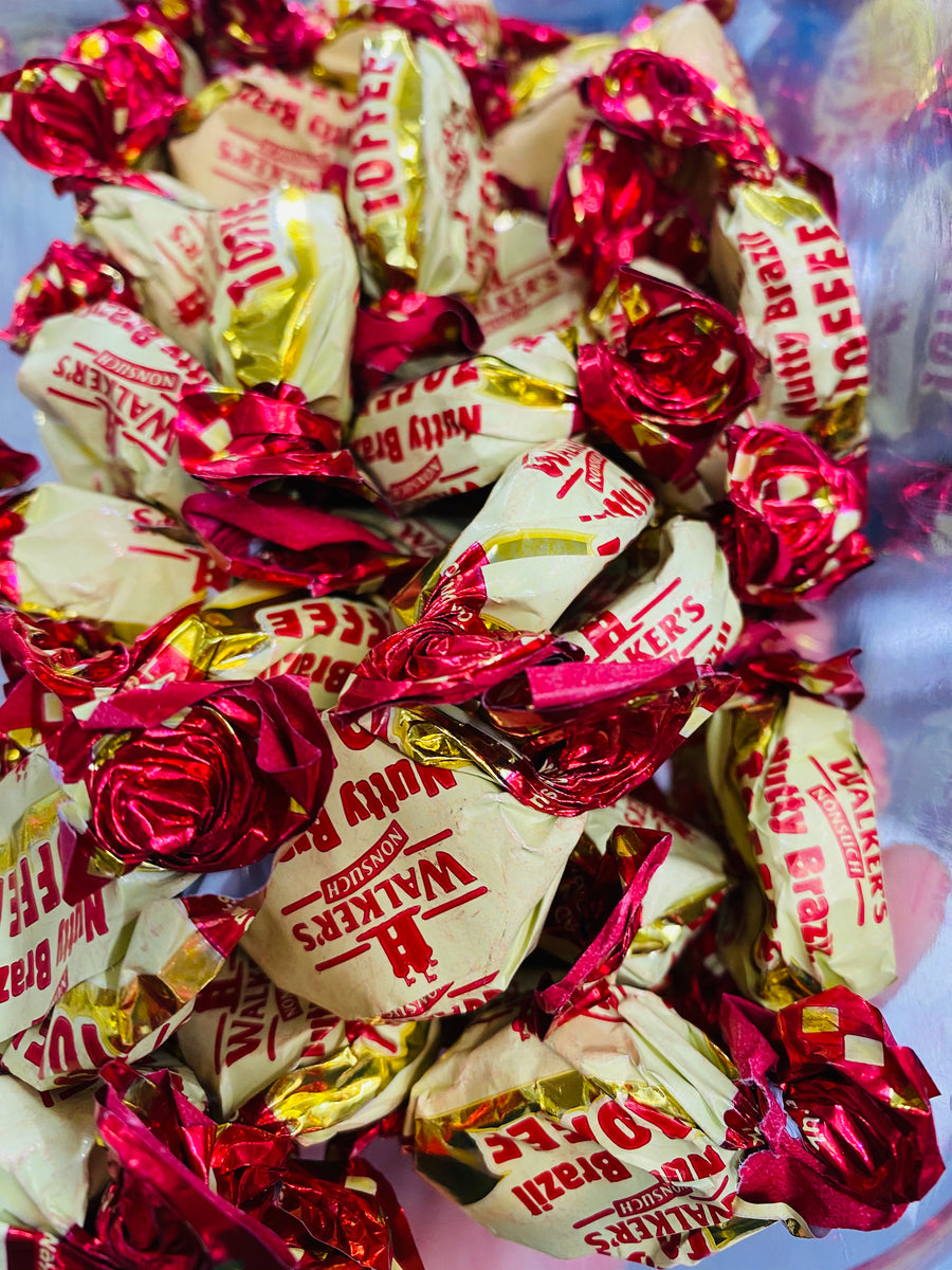 Nutty Brazil Toffees – Classic Toffees – Share Bag – The Yum Family Shop