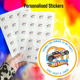 Personalised sticker sheets x24 stickers (any design - get in touch)