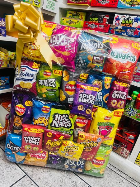 Giant Crisp Hamper board (crisps are a random mix of what we have in s ...