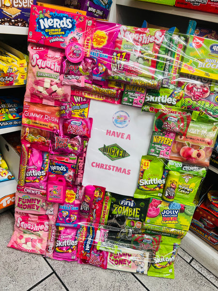 Giant WICKED Christmas sweets Hamper Board