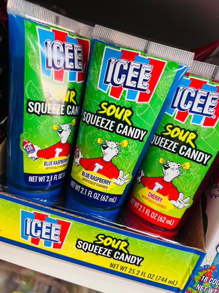 ICEE sour squeeze candy