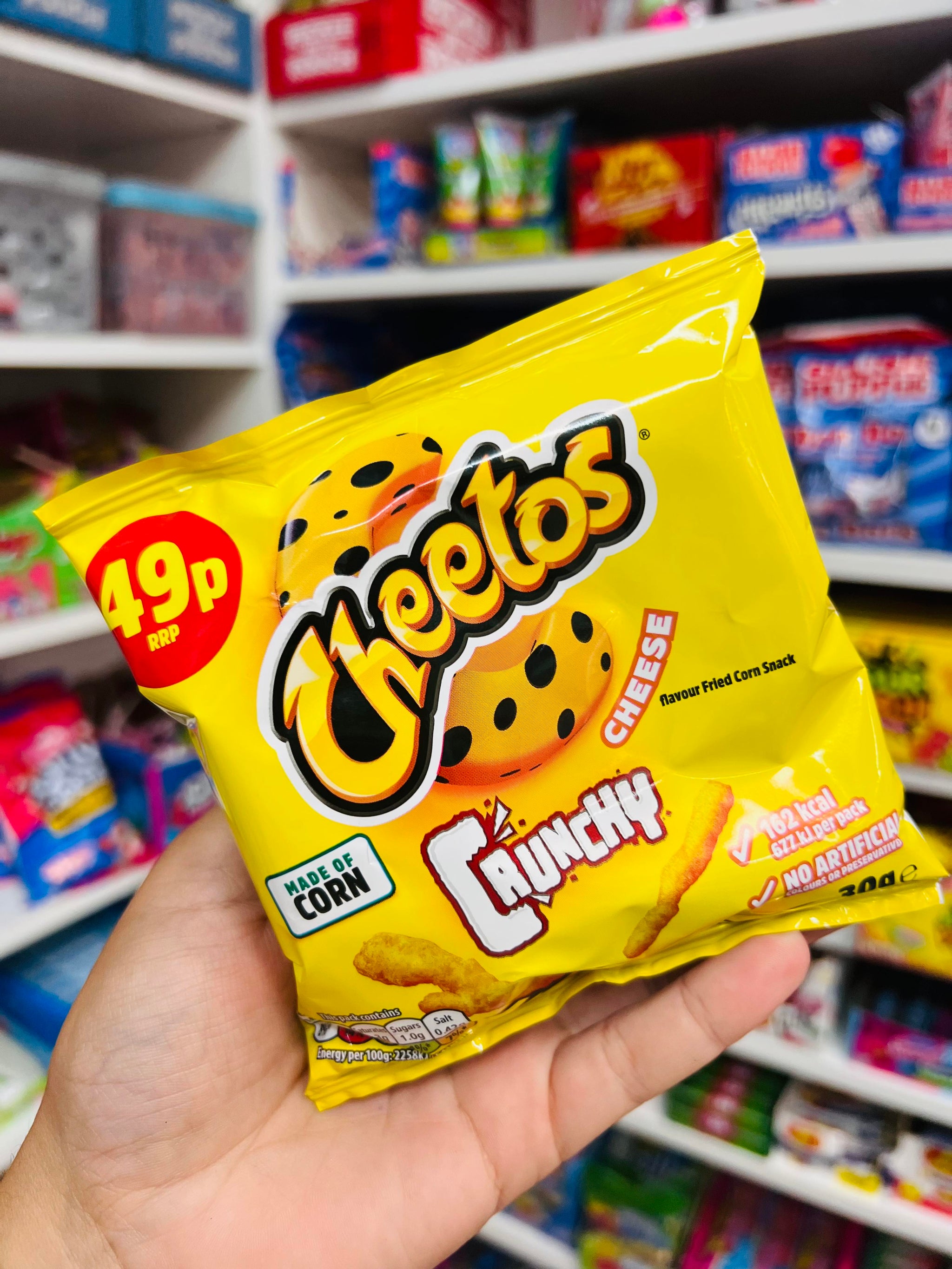 Cheetos crunchy cheese – Retro SweetShop UK