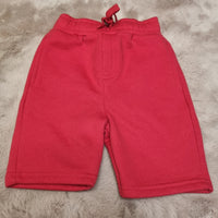 Red Fleece shorts 1-2years (clothing)