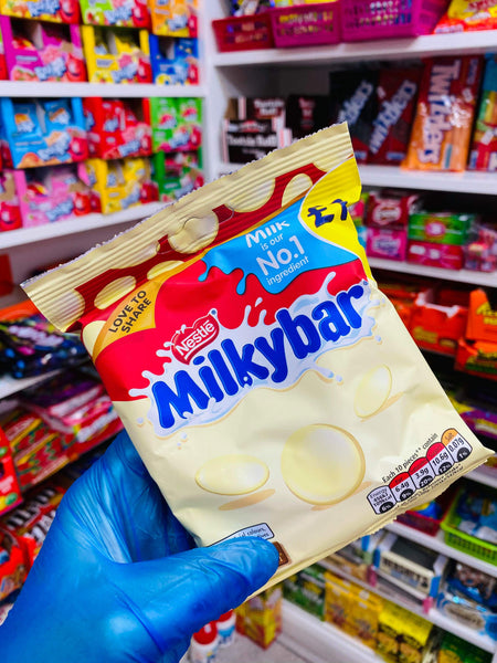 Milky buttons share bag